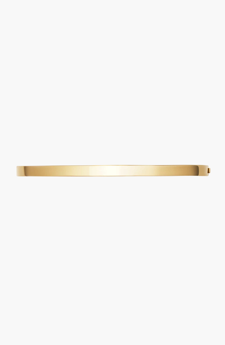 Nialaya Simplicity Bangle, Alternate, color, Gold