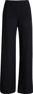 LESET Lauren Knit Wide Leg Pants
