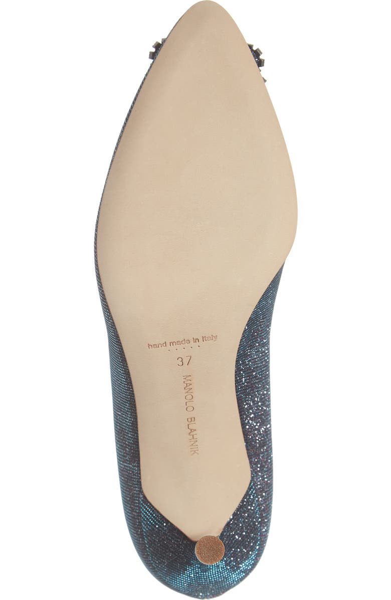 Manolo Blahnik Hangisi Pointed Toe Pump, Alternate, color,