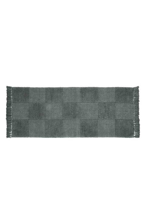 Stonewashed Cotton Bath Rug