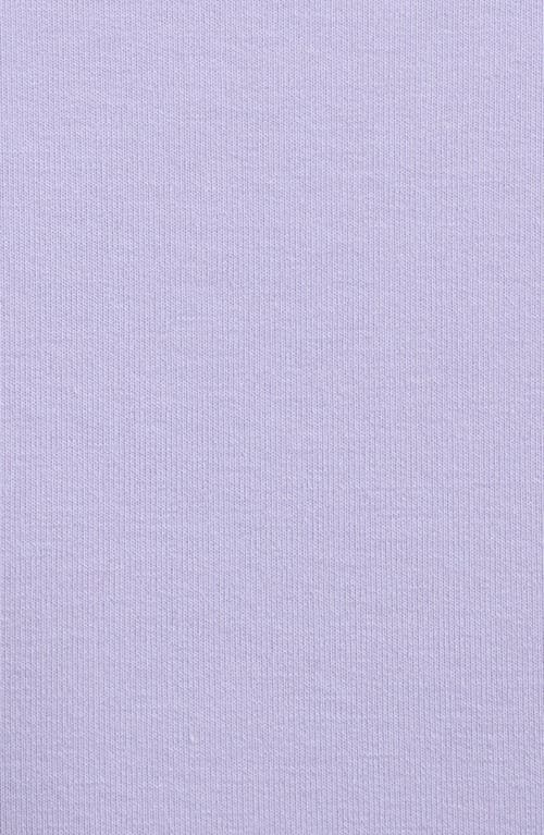 Shop Florence By Mills Crop Stretch Cotton Blend Track Jacket In Millie Lavender
