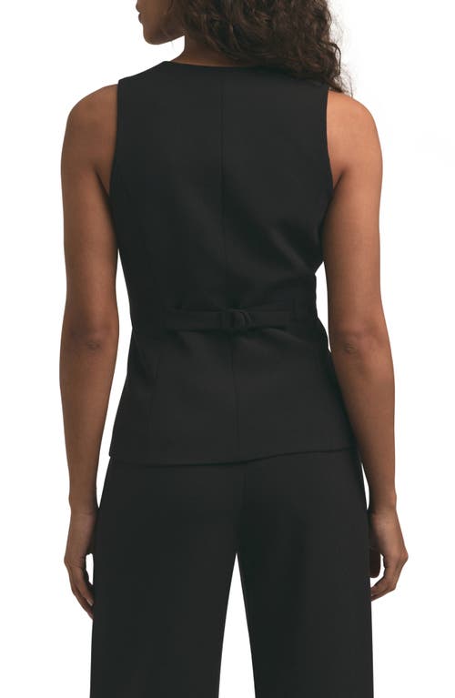 Favorite Daughter The Jones Vest In Black