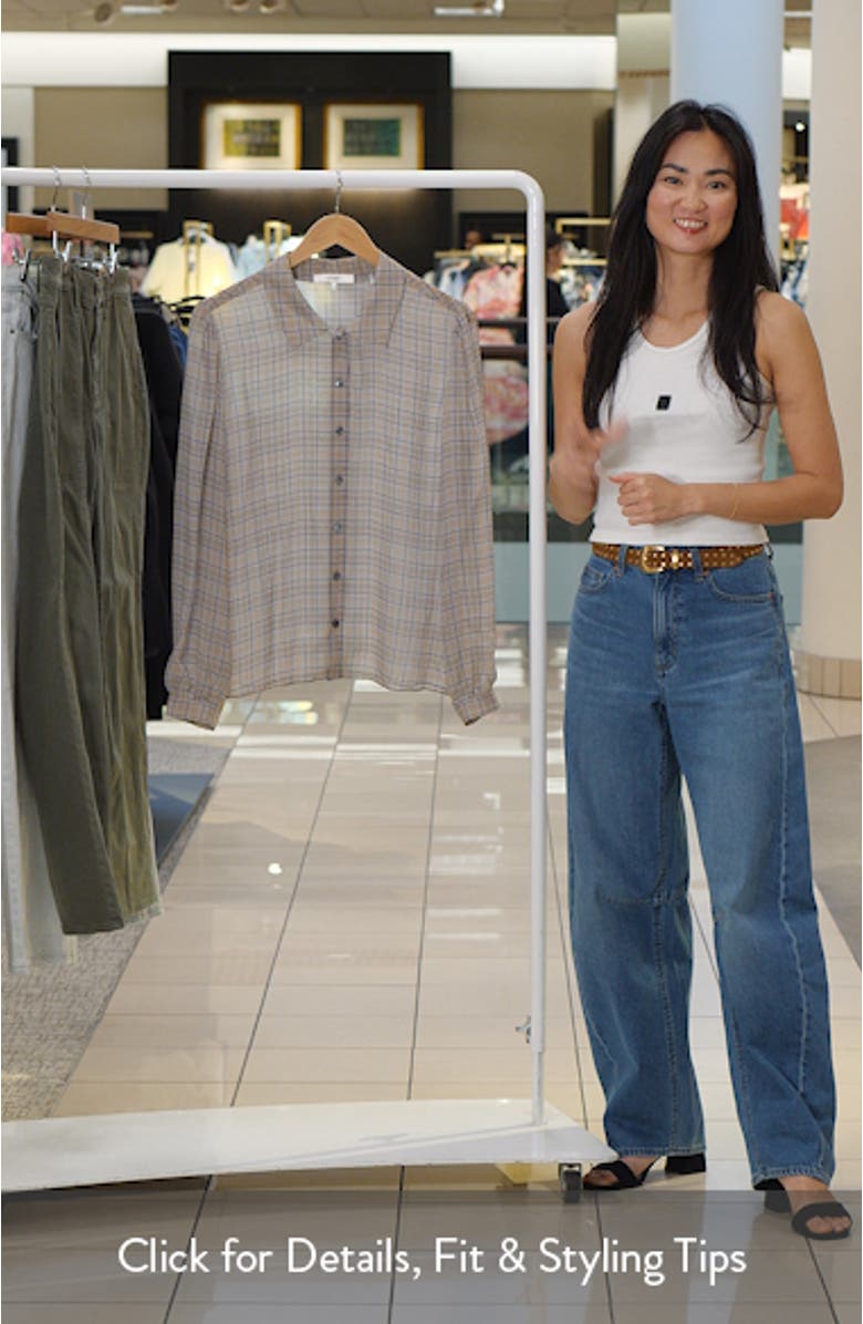 The Plaid Staple Silk Shirt, sales video thumbnail