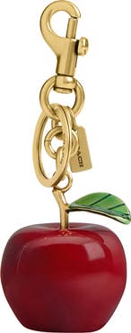 COACH Small Apple Bag Charm