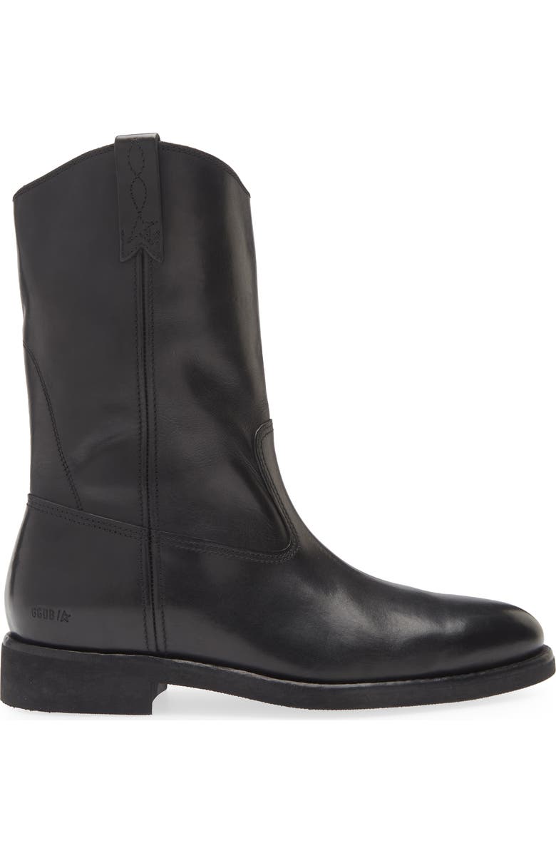 Golden Goose Biker Boot, Alternate, color, Black