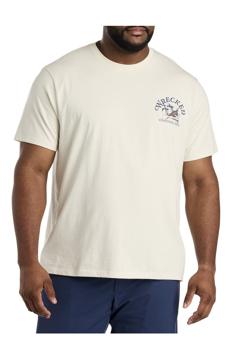 vineyard vines Big & Tall Wrecked Graphic Tee, Main, color, 