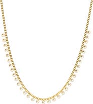 AMERICAN EXCHANGE CZ Fringe Necklace