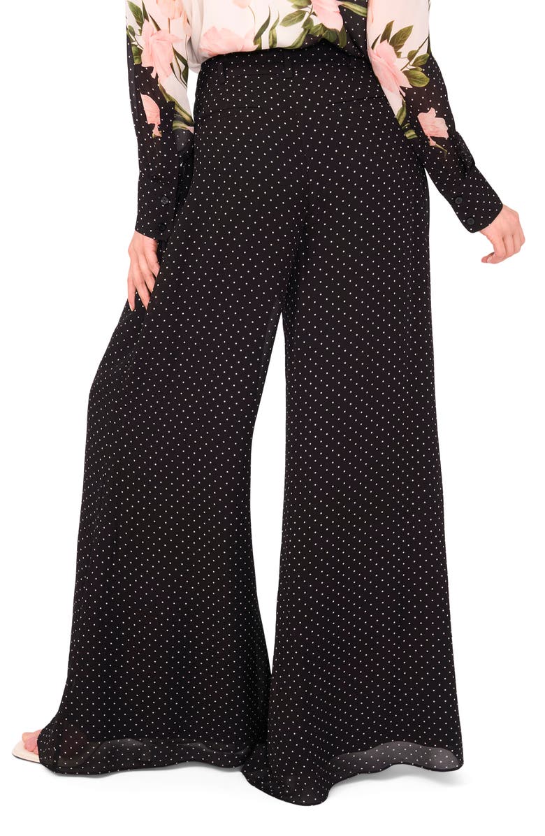 Ted Baker Wide Leg Tuck Pants, Alternate, color, 