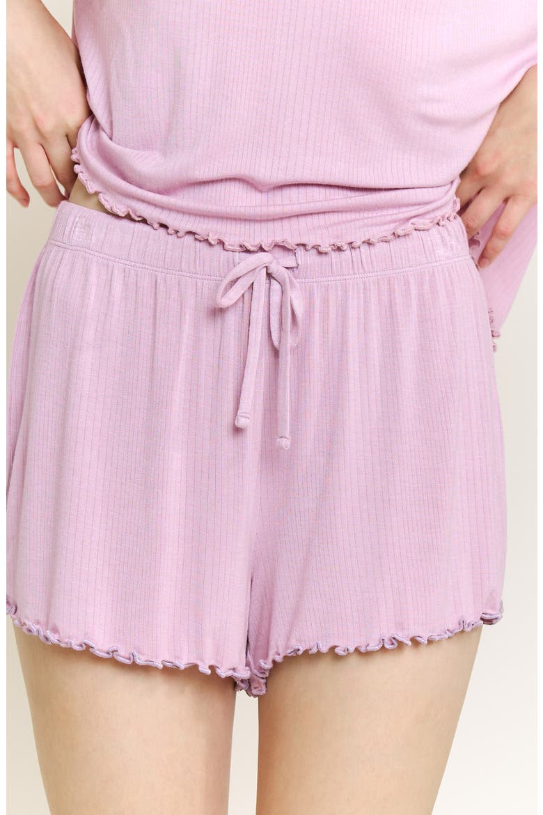 Dreamland Rib Pajamas, Alternate, color, IRIS BLOOM