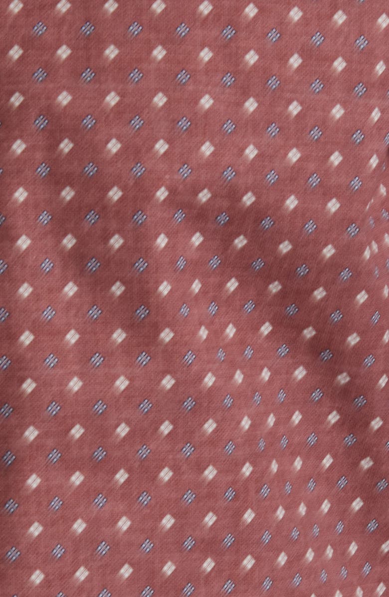 Jack Victor Agustin Contemporary Fit Foulard Print Cotton Button-Up Shirt, Alternate, color, Rose