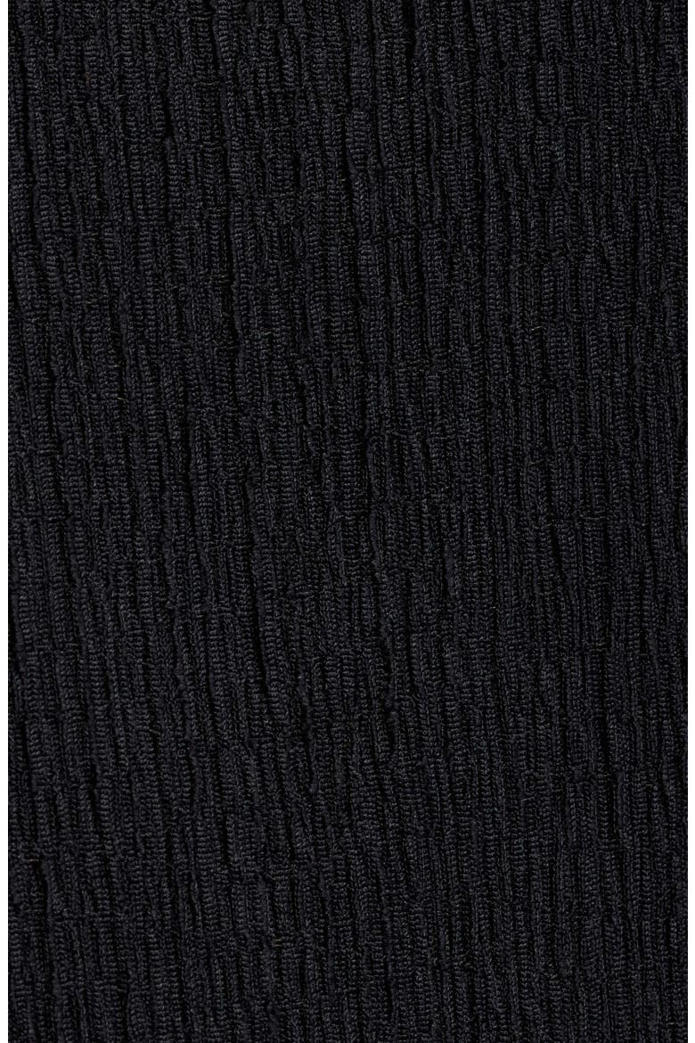 Notch Lapel Crepe Wrap Top, Alternate, color, ANNE BLACK