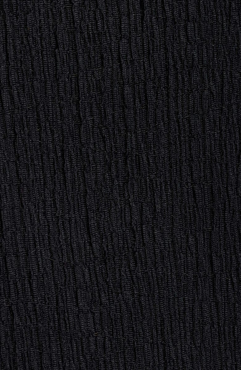 Anne Klein Notch Lapel Crepe Wrap Top, Alternate, color, Anne Black