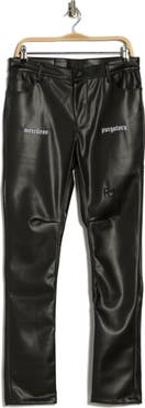 RtA Bryant Faux Leather Skinny Pants