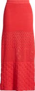 Marine Layer Amada Midi Cotton Sweater Knit Skirt