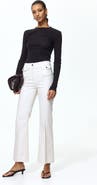 H&M Flared Ankle-length Trousers
