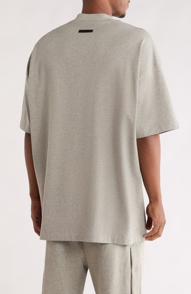 Fear of God Essentials x NBA '90s Fit Graphic T-Shirt, Alternate, color, Concrete Heather