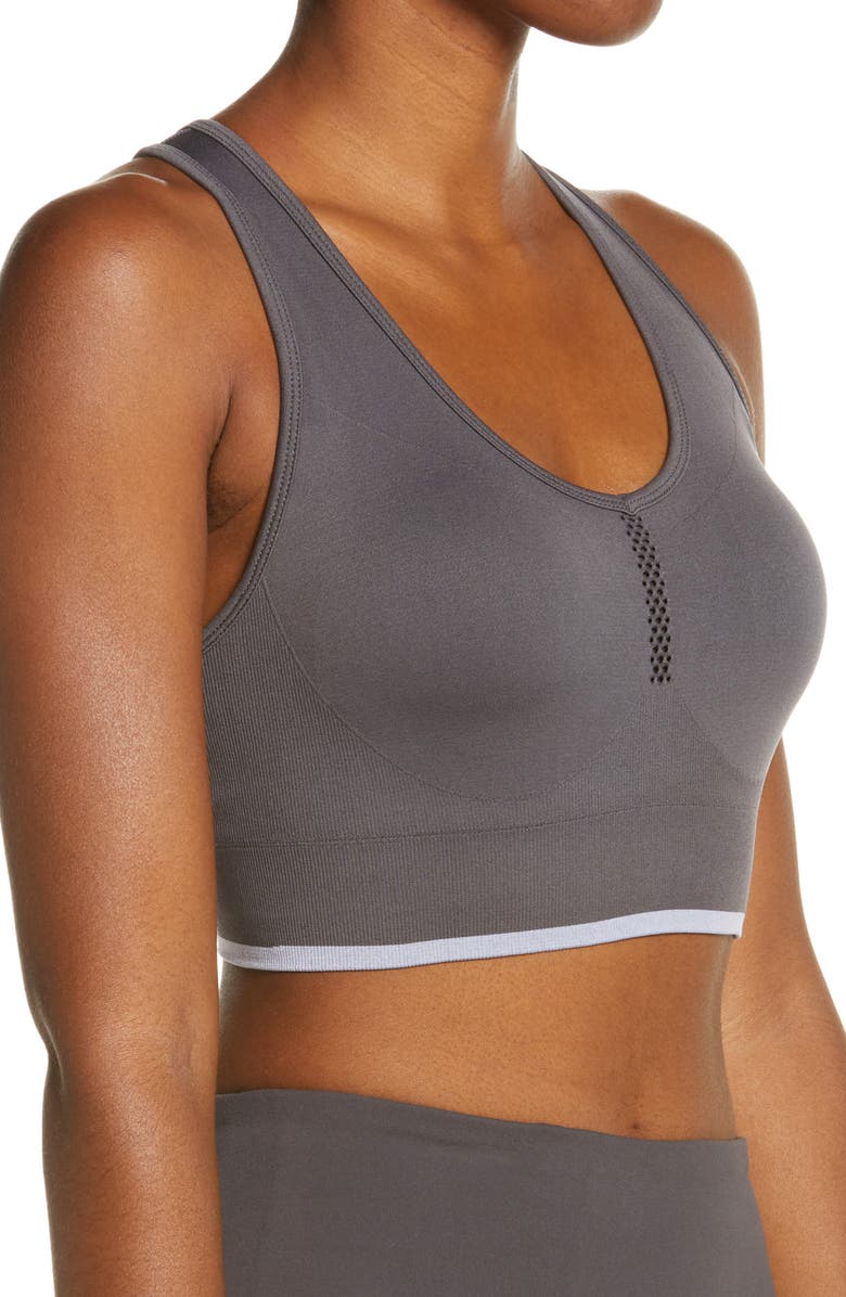 Zella Pulse Seamless Sports Bra, Alternate, color, 
