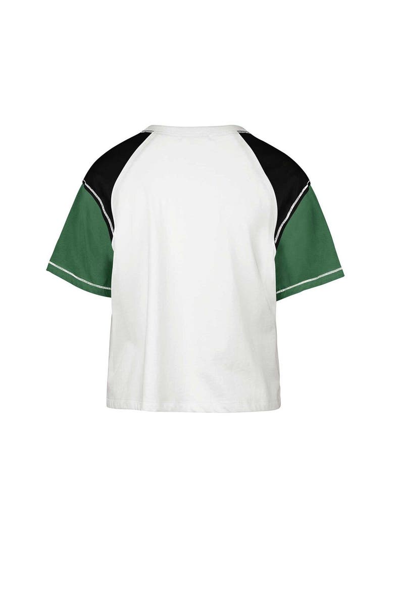 '47 Women's '47 White Oregon Ducks Serenity Gia Cropped T-Shirt, Alternate, color, White