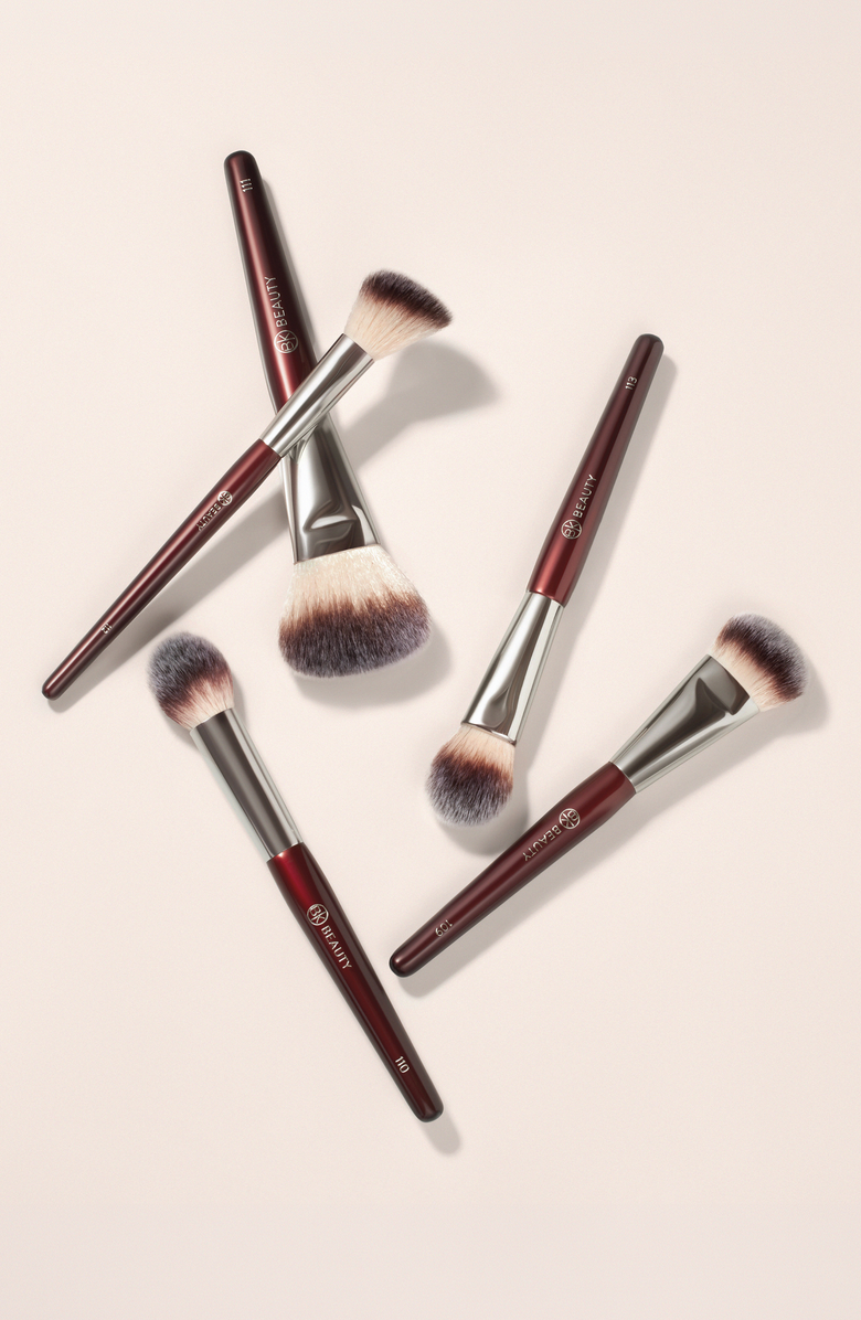 BK Beauty Core Line Extension Face Brush Set, Alternate, color, Burgundy
