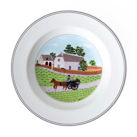 Design Naif Rim Soup #1 Going to Market