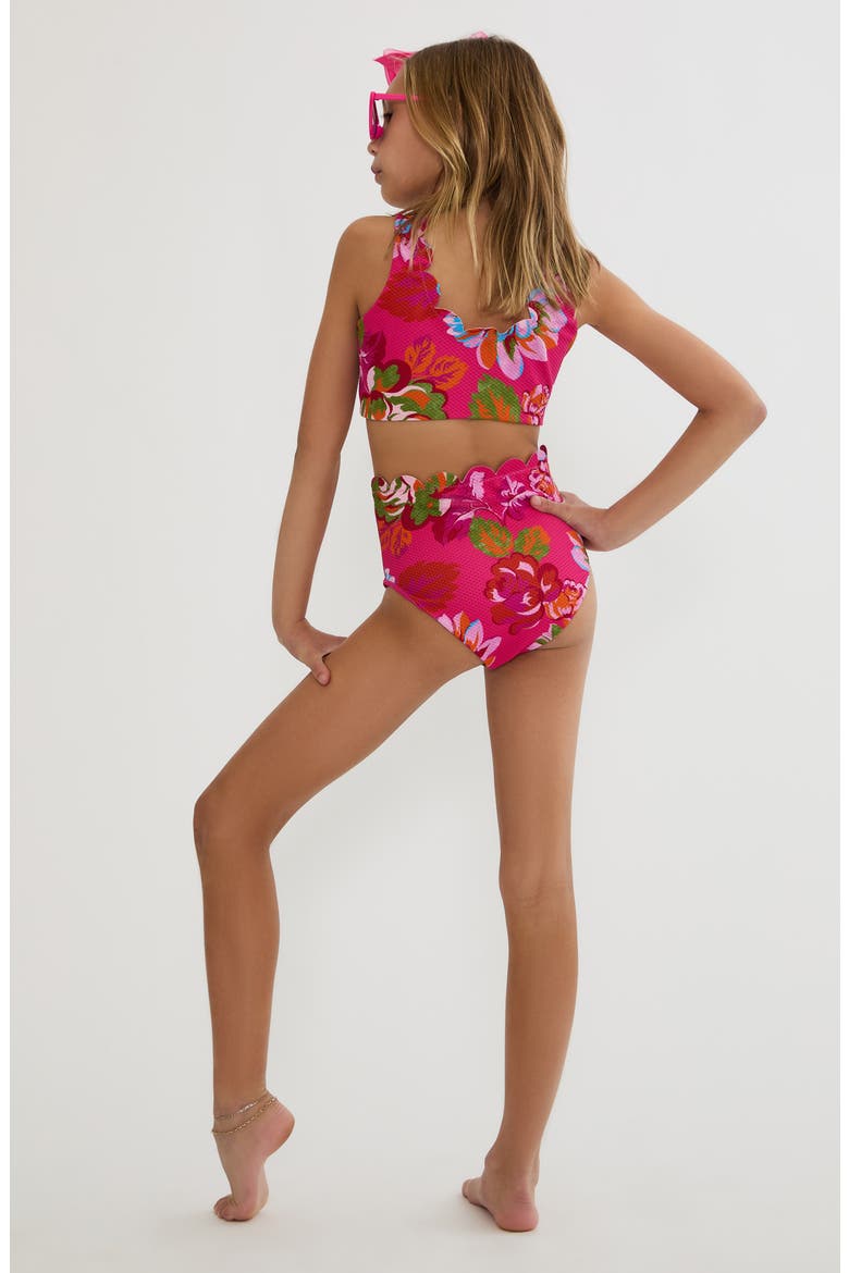 Kids' Little Madison Bea Two-Piece Swimsuit, Alternate, color, SUGAR BLOOM