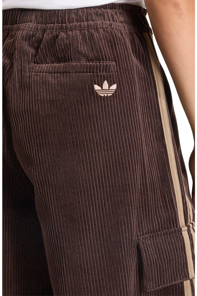 Corduroy 3-Stripes Cargo Pants, Alternate, color, AURORA COFFEE/ KHAKI SIX