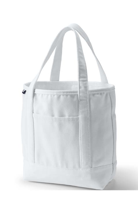 Open Top Canvas Tote Bag