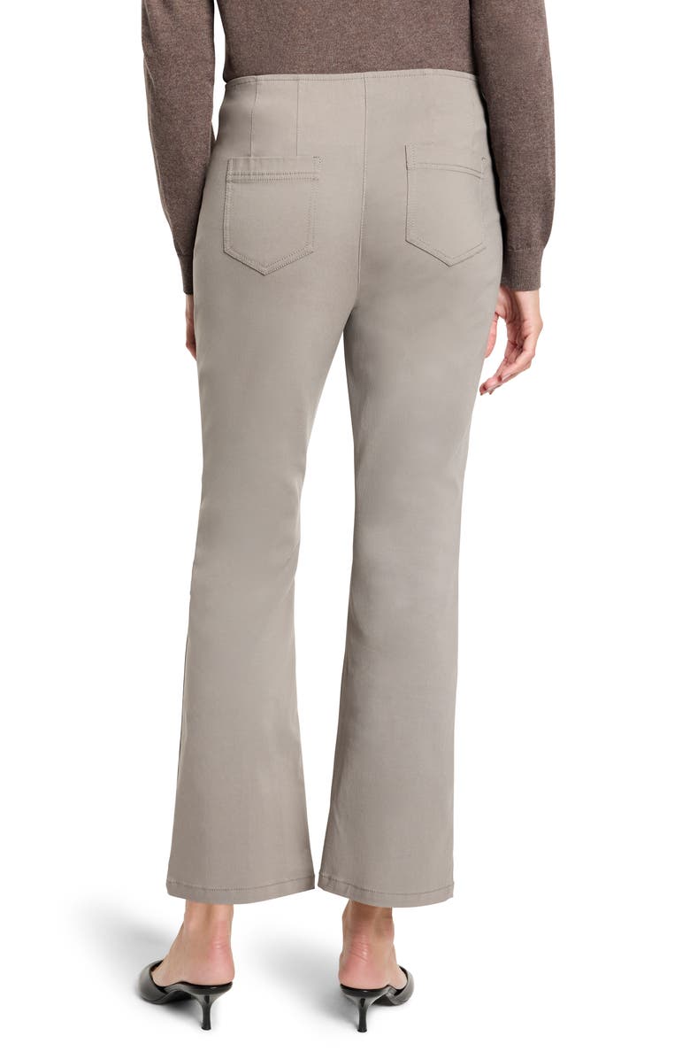 NIC+ZOE Berkeley Wonderstretch Ankle Bootcut Pants, Alternate, color, Mushroom