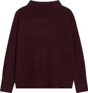 Vince Boiled Cashmere Funnel Neck Pullover