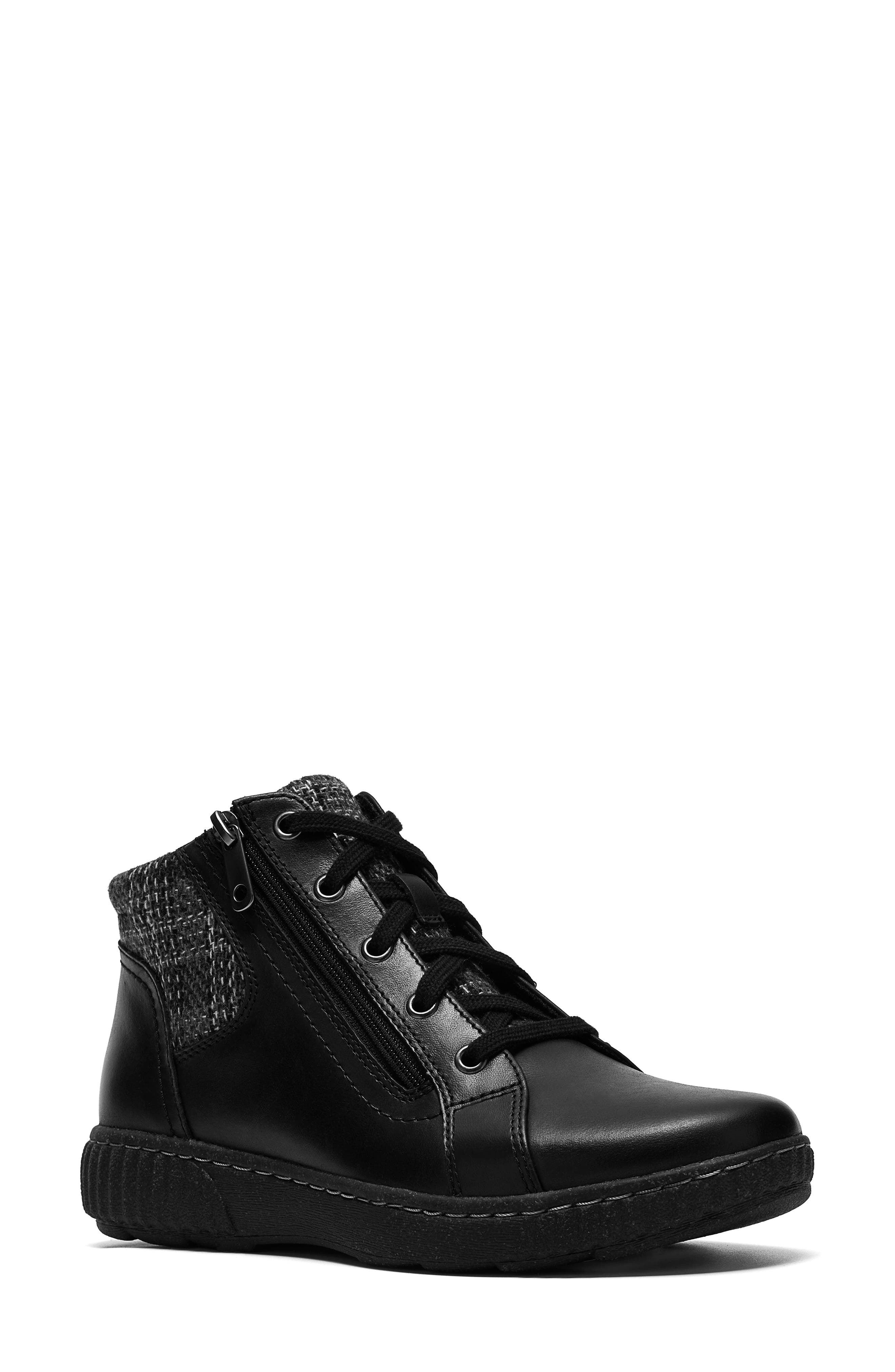 BLACK LEATHER