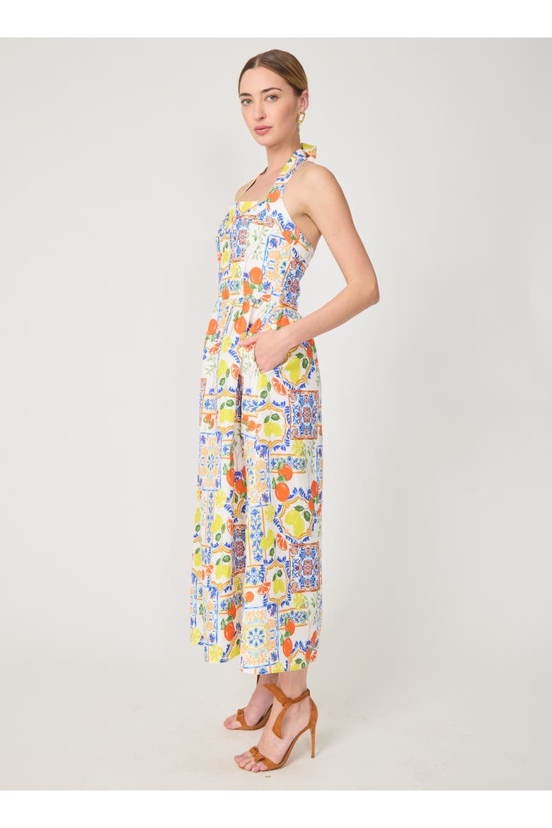 Colby Dress, Alternate, color, Naples print