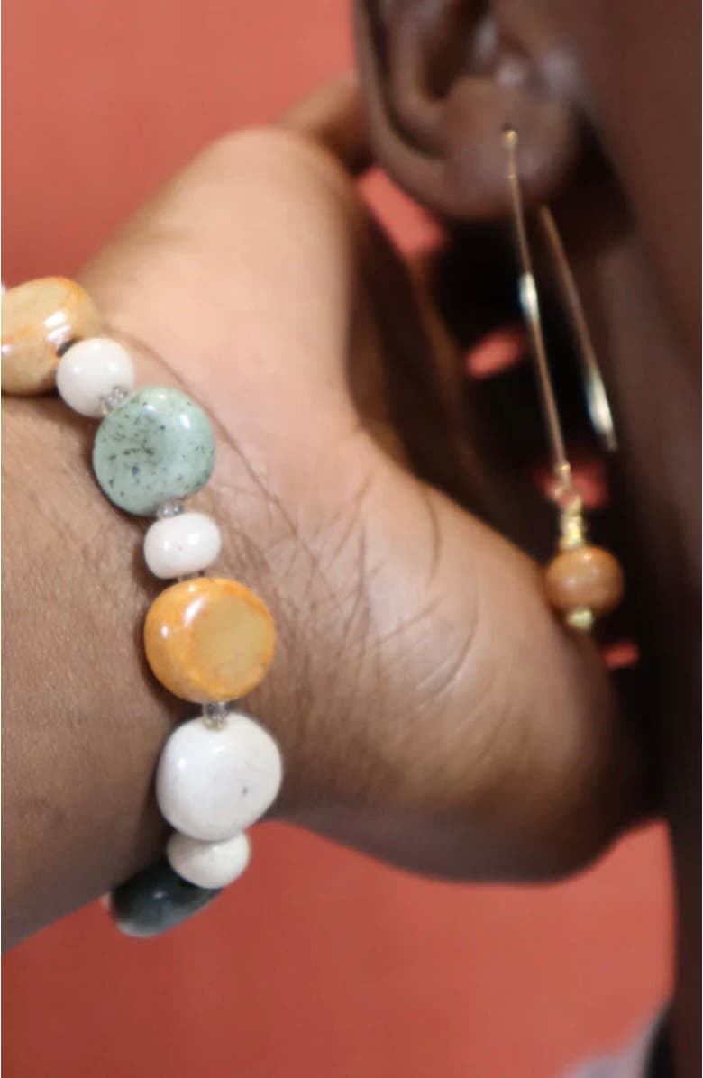 Kazuri Earth Collection - Namib Bracelet, Alternate, color, Multi