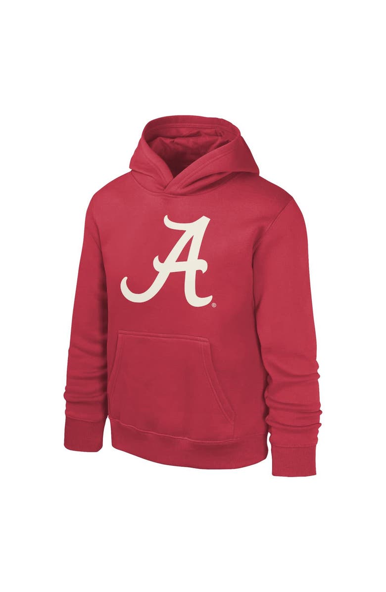 Outerstuff Youth Crimson Alabama Crimson Tide Team Banner Fleece Pullover Hoodie, Alternate, color, 