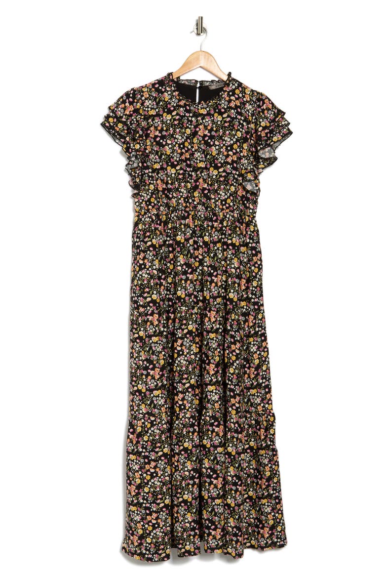 Fatima Ruffled Tiered Maxi Dress, Alternate, color, GARDEN VARIETY