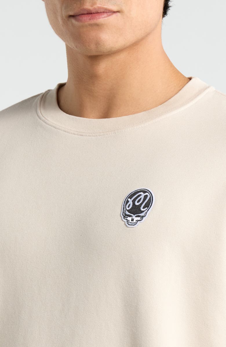 Malbon Golf Grateful Dead Range Sweatshirt, Alternate, color, Rainy Day