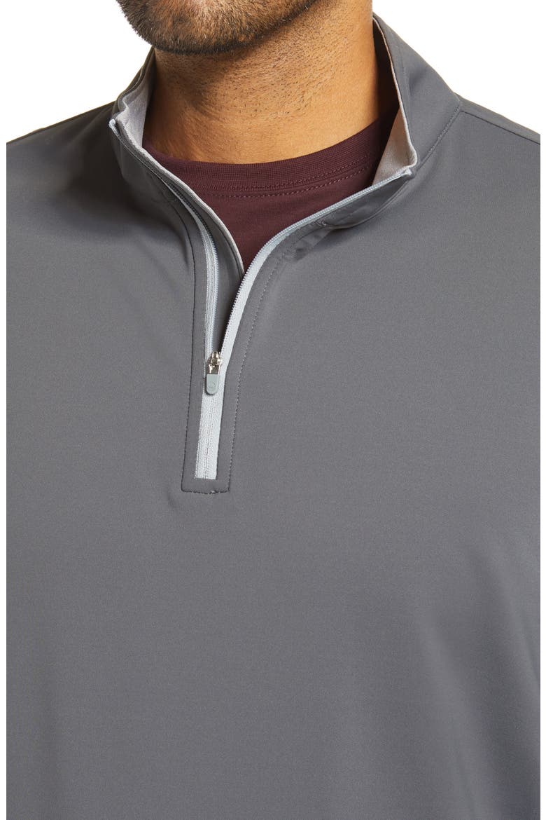 Perth Performance Quarter Zip Sweatshirt, Alternate, color, IRON