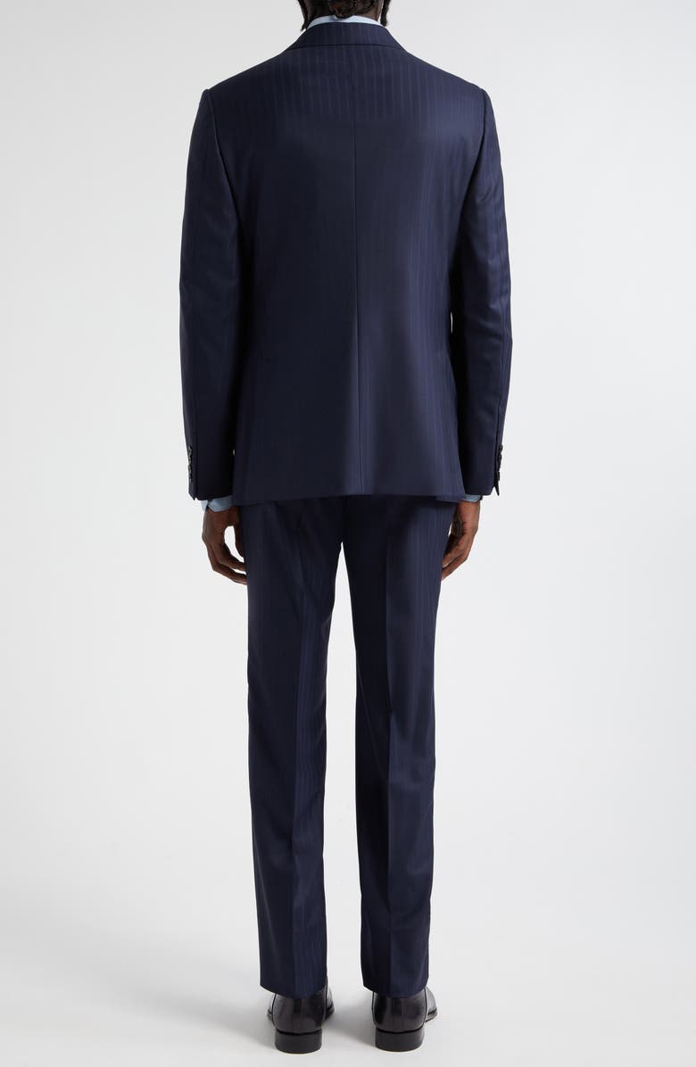 ZEGNA 15Milmil15 Stripe Wool Suit, Alternate, color, 