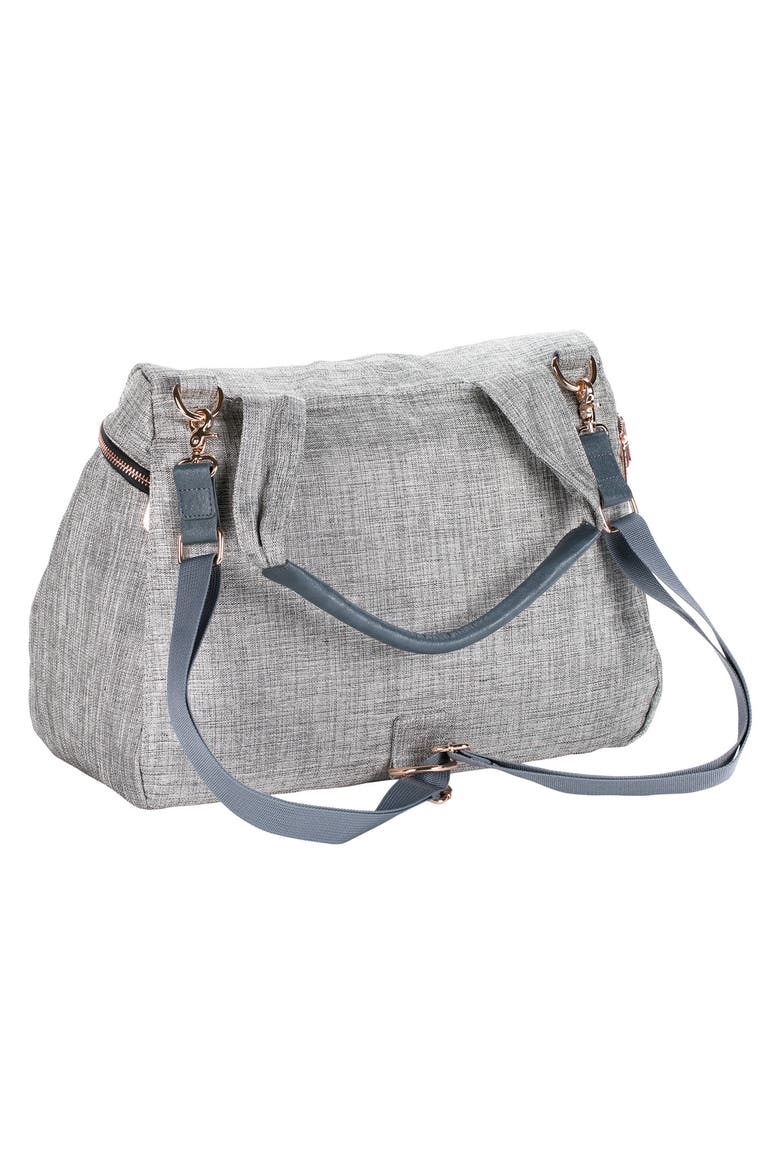 Glam Rosie Diaper Bag, Alternate, color, ANTHRACITE GLITTER