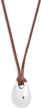 Open Edit Molten Orb Pendant Necklace