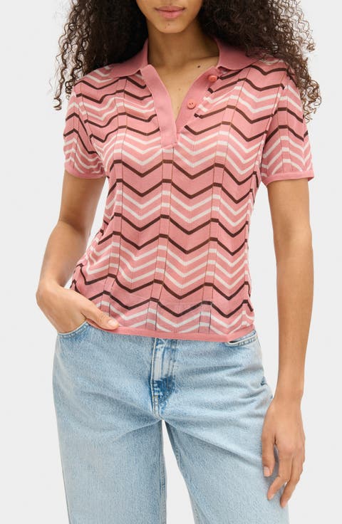 Donna Knit Polo