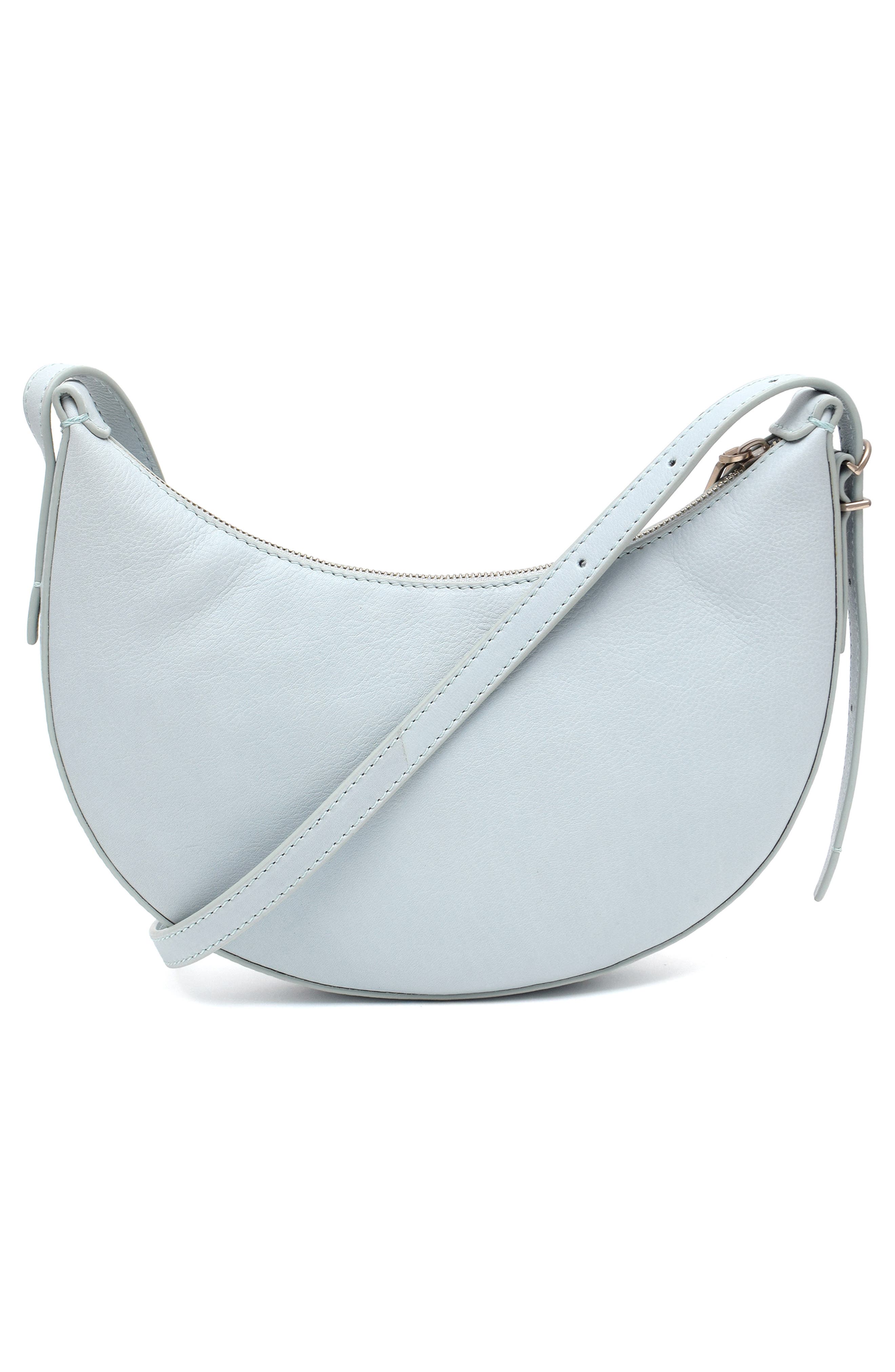 Thacker Silas Leather Crossbody Bag, Alternate, color, Dusty Blue