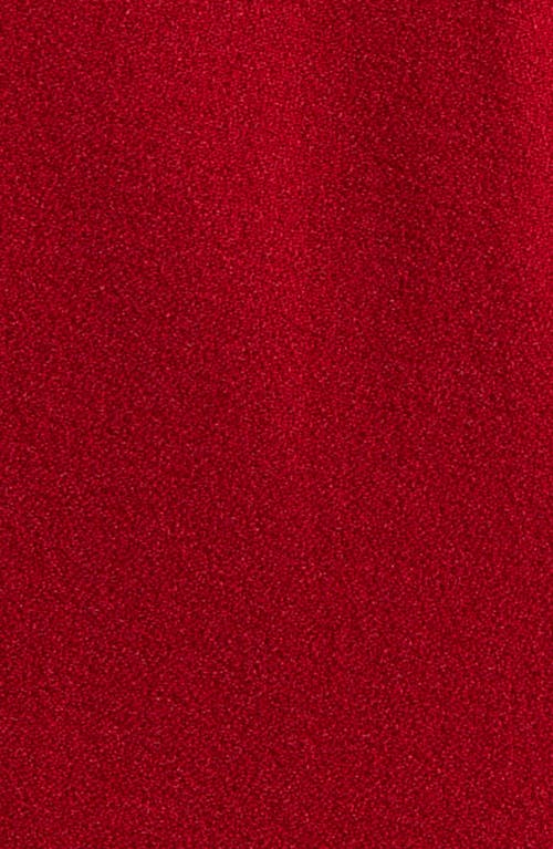 Julia Jordan Halter Neck Wide Leg Jumpsuit In Burgundy