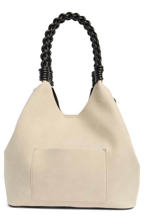 Dkny Paula Large Braided Handle Tote In Brown