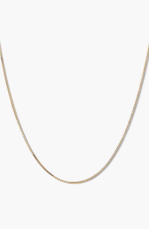 Baby Box Chain Necklace