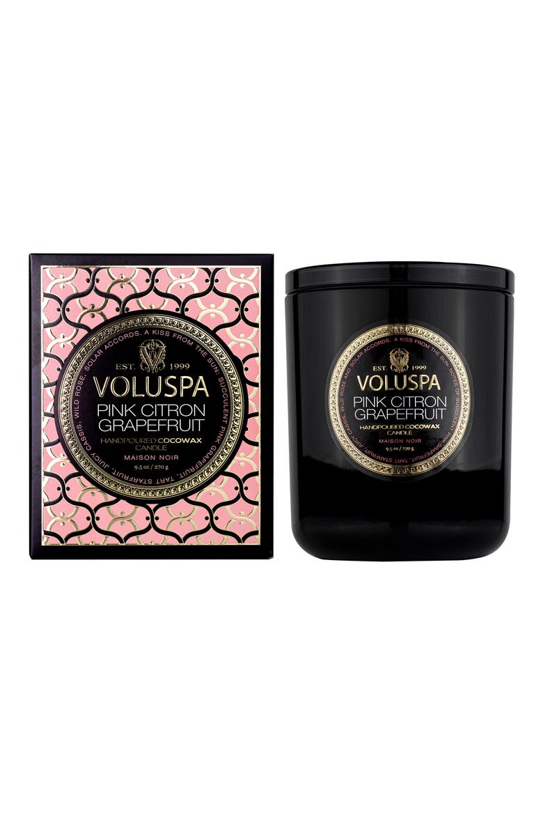 Pink Citron Grapefruit Classic Candle, Alternate, color, PINK CITRON
