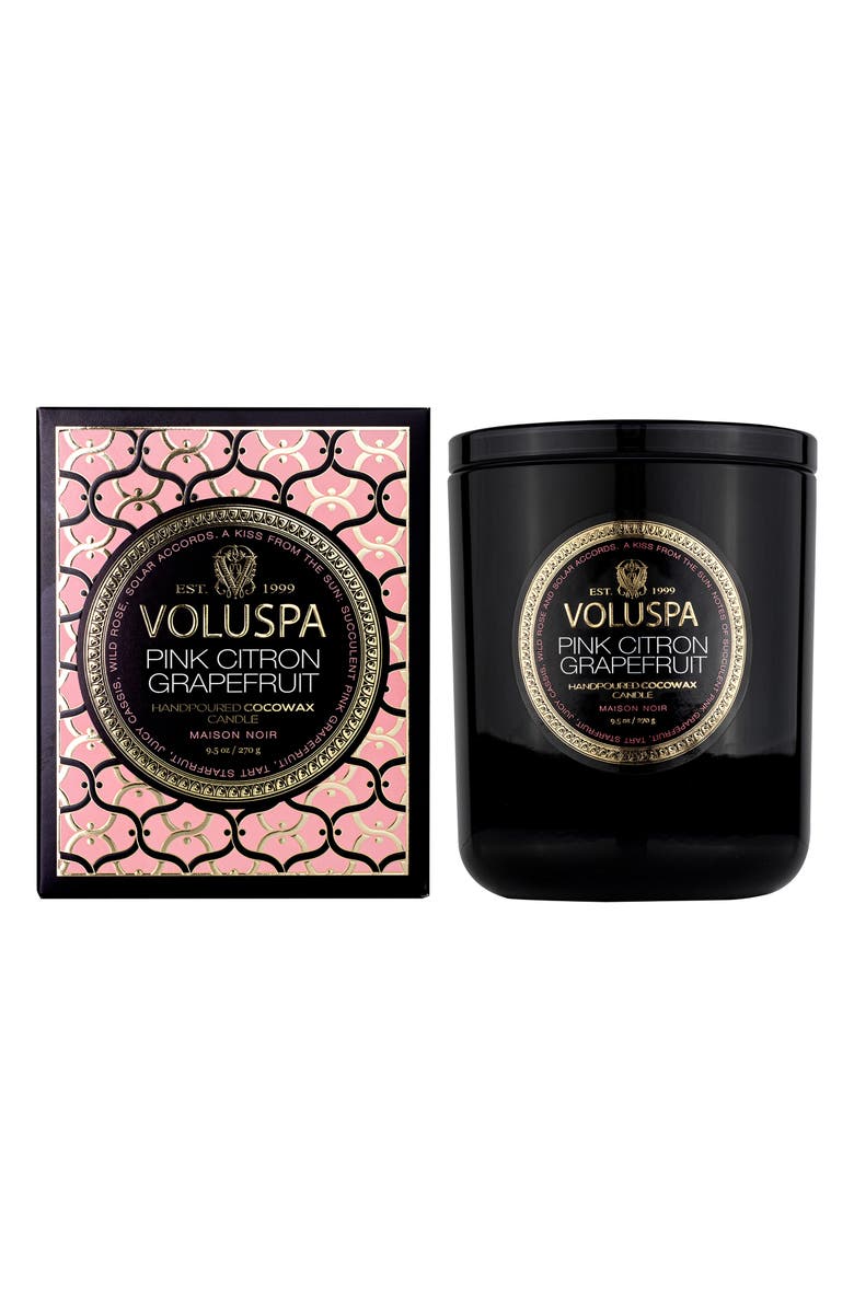 Voluspa Pink Citron Grapefruit Classic Candle, Alternate, color, Pink Citron