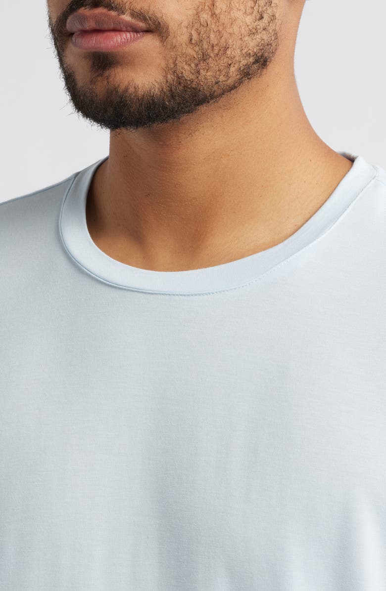 Nordstrom Moonlight Eco Stretch Modal Pajama T-Shirt, Alternate, color, Blue Drift