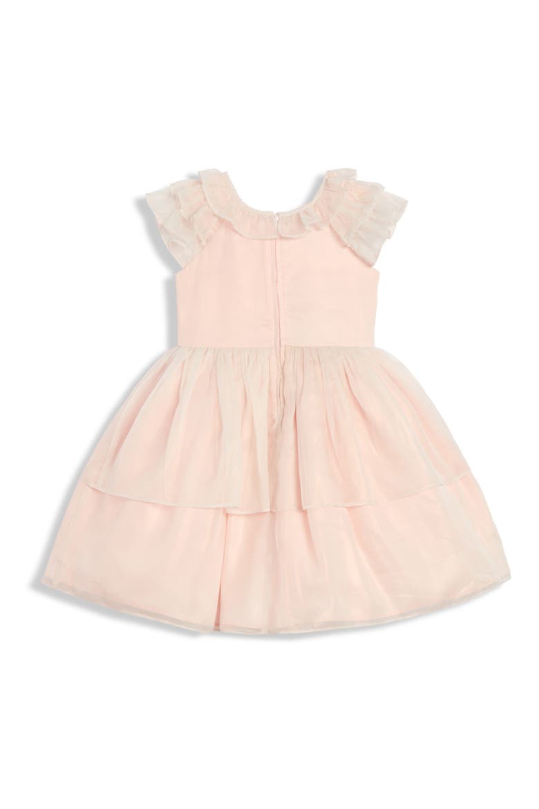 Kids' Anna Shimmer Chiffon Dress, Alternate, color, BLUSH