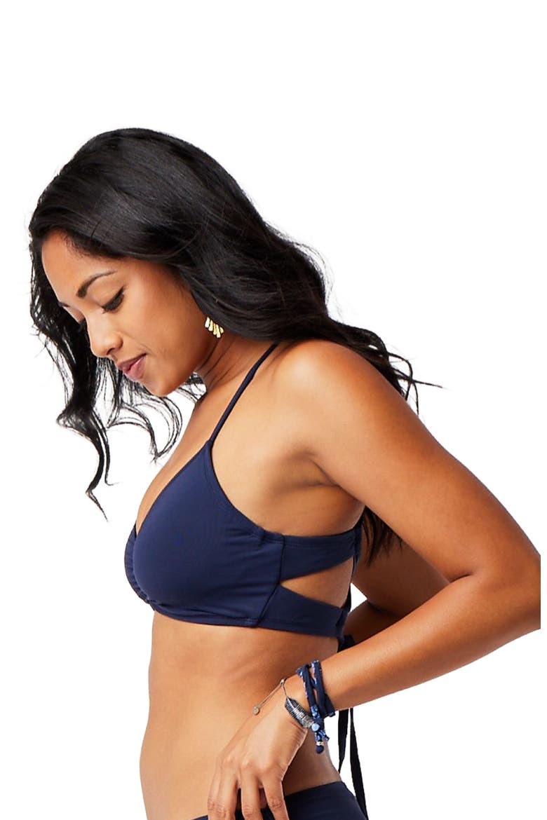 Camari Top C Cup, Alternate, color, Navy