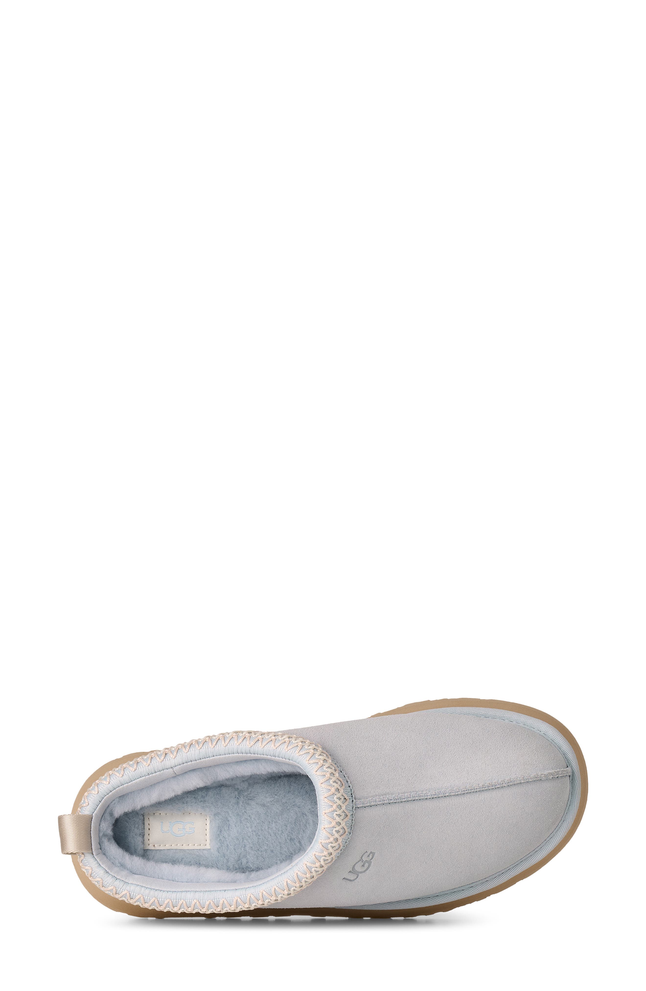 Tazz II Genuine Shearling Lined Platform Slipper, Alternate, color, SKY BLUE